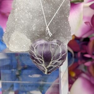 Amethyst Tree Of Life Pendent